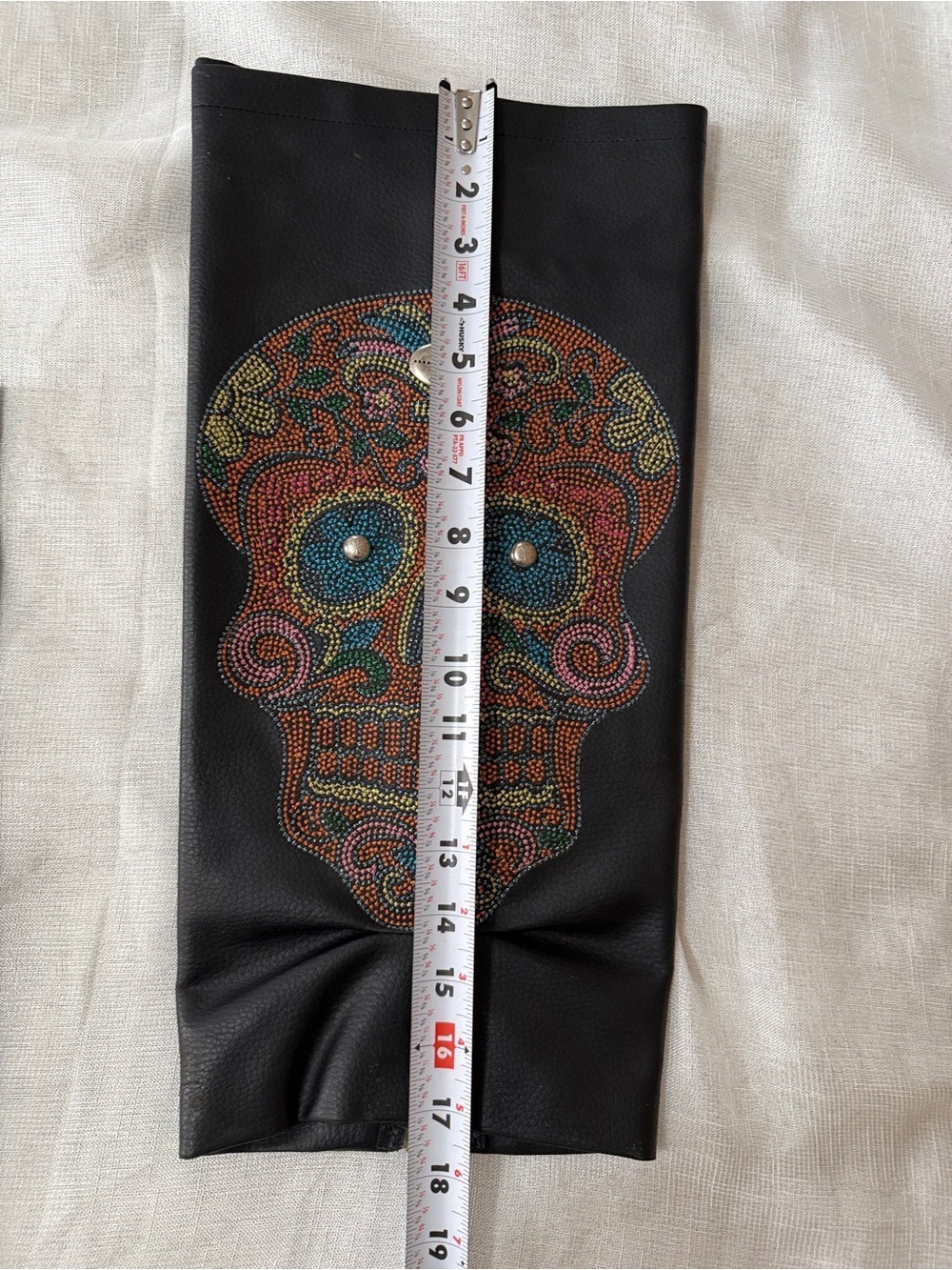 Boot Rugs Sugar Skull Boot Covers - Picture 4 of 11